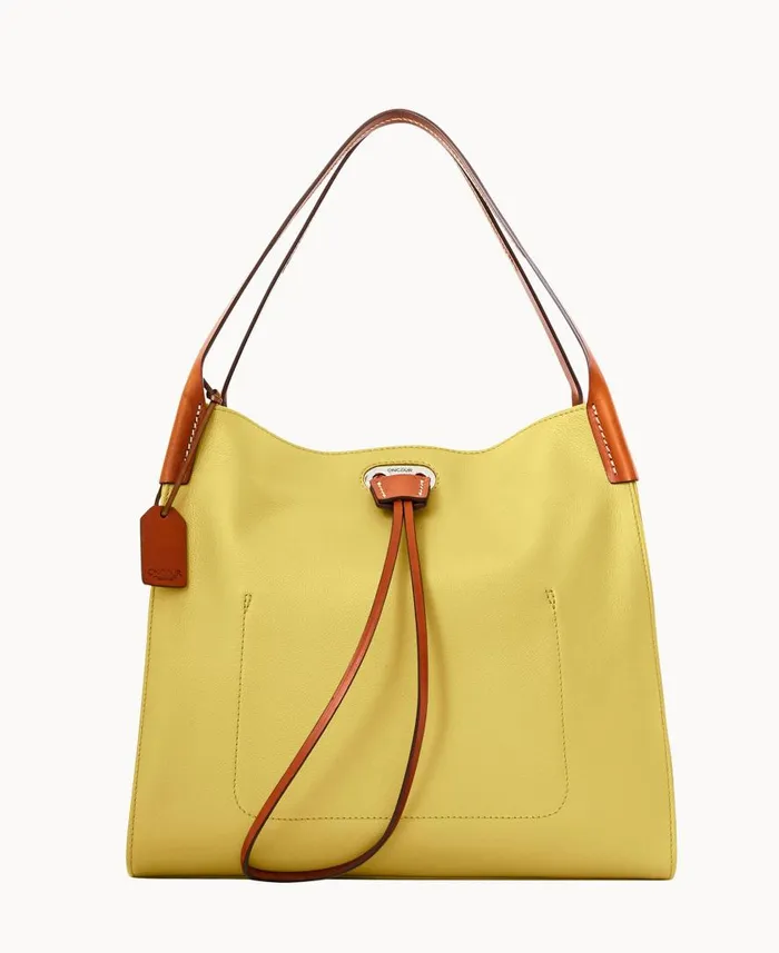 Woman Oncour Twist Full Up Two Butter Dooney and Bourke Shoulder Bags