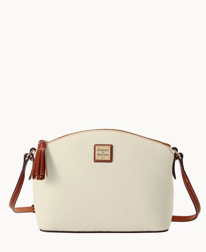 Woman Pebble Grain Robin Crossbody Bone Dooney and Bourke Crossbodies