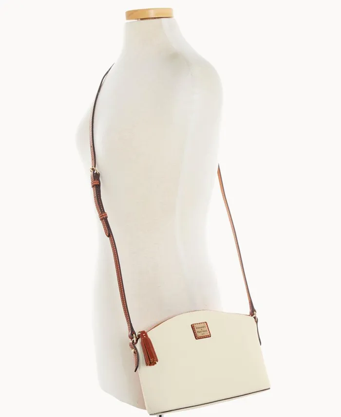 Woman Pebble Grain Robin Crossbody Bone Dooney and Bourke Crossbodies
