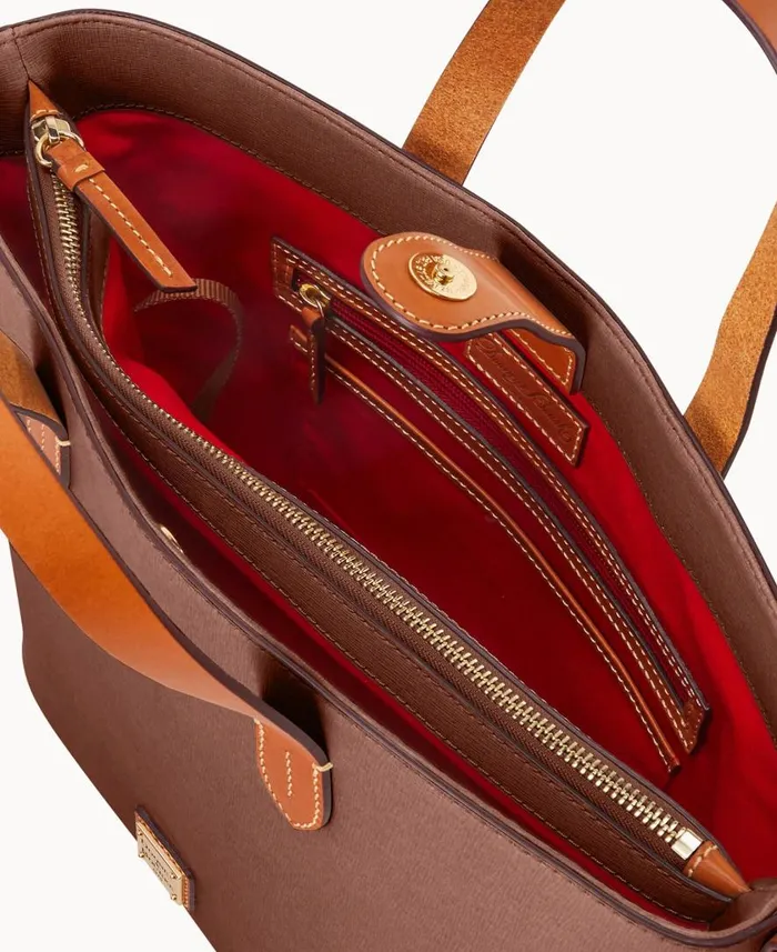 Woman Saffiano Lilliana With Pouch Amber Dooney and Bourke Satchels Woman Saffiano Lilliana With Pouch Amber Dooney and Bourke Satchels