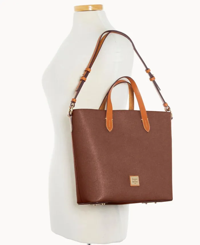 Woman Saffiano Lilliana With Pouch Amber Dooney and Bourke Satchels Woman Saffiano Lilliana With Pouch Amber Dooney and Bourke Satchels