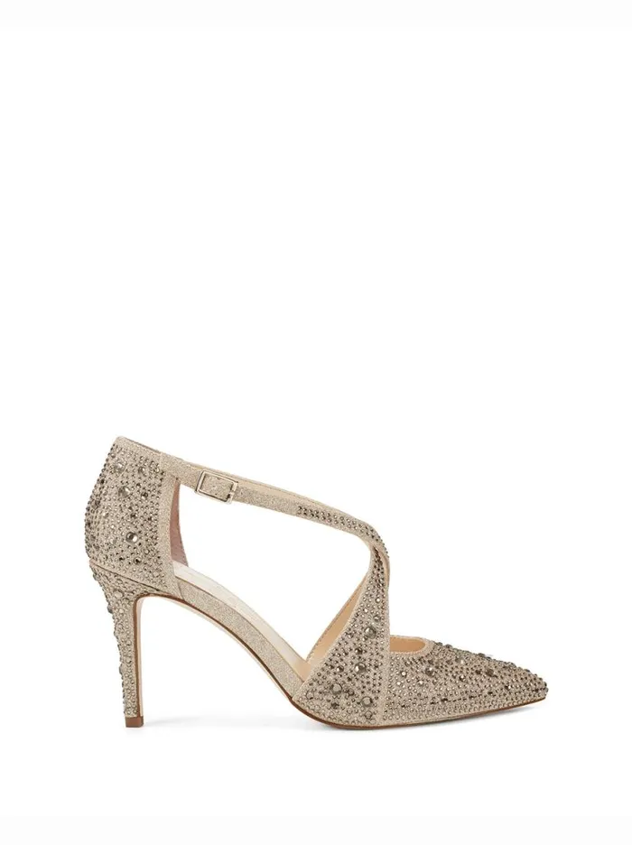 Women Accile High Heel In Champagne Jessica Simpson Pumps