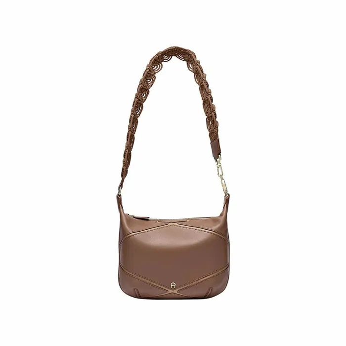 Women Aigner Bags Palermo Macram Shoulder Bag S