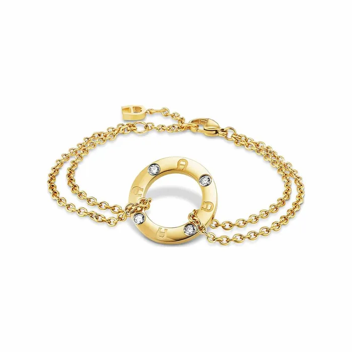 Women Aigner Jewelry Bracelet With Ring Pendant