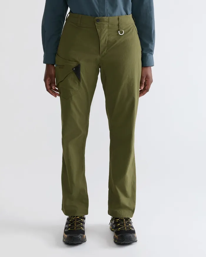 Women Alfhild Levitend Pants Fern Green Klttermusen Pants
