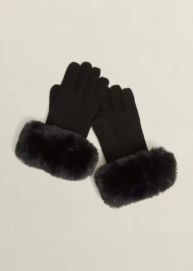 Women Alison Gloves Black Hobbs Gloves