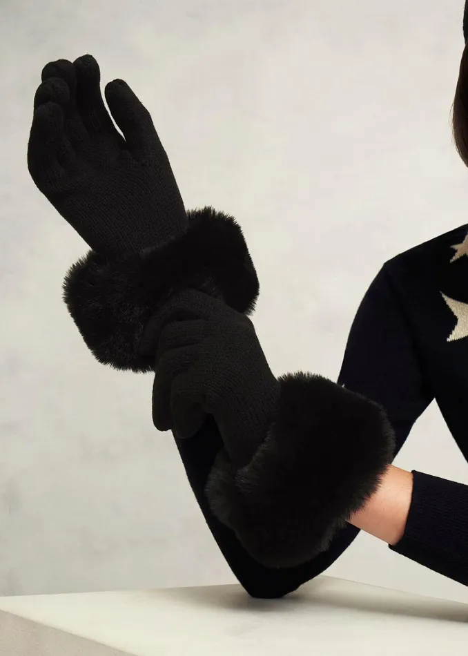 Women Alison Gloves Black Hobbs Gloves