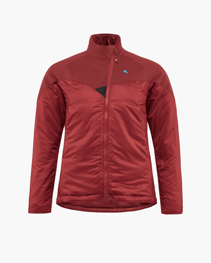 Women Alv 20 PrimaLoft Jacket Rose Red Klttermusen Down and Insulated Jackets