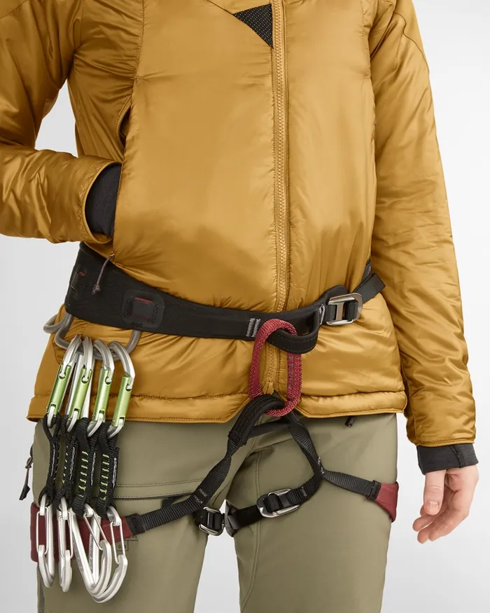 Women Alv 20 PrimaLoft Jacket Rose Red Klttermusen Down and Insulated Jackets