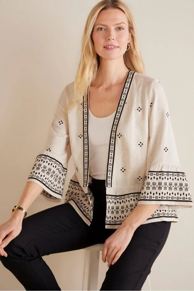Women Amantea Jacket Moonbeam Soft Surroundings Toppers Women Amantea Jacket Moonbeam Soft Surroundings Toppers