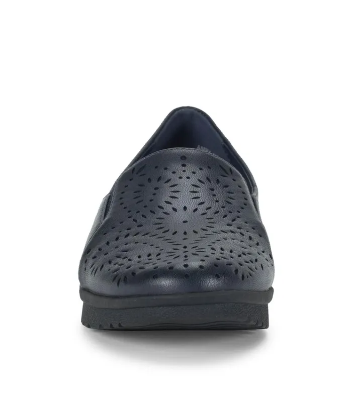 Women Amry Slip On Loafer Navy Baretraps Flats and Loafers