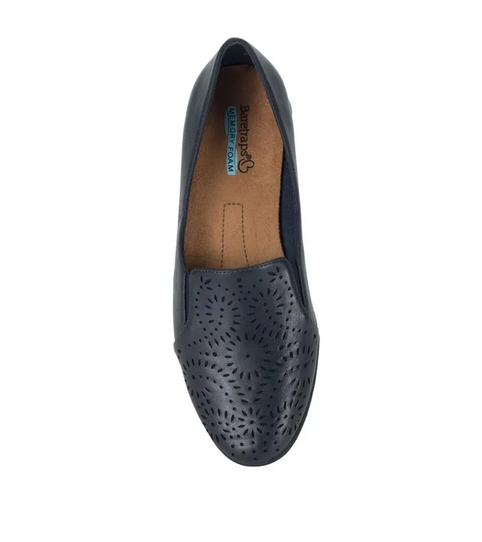 Women Amry Slip On Loafer Navy Baretraps Flats and Loafers