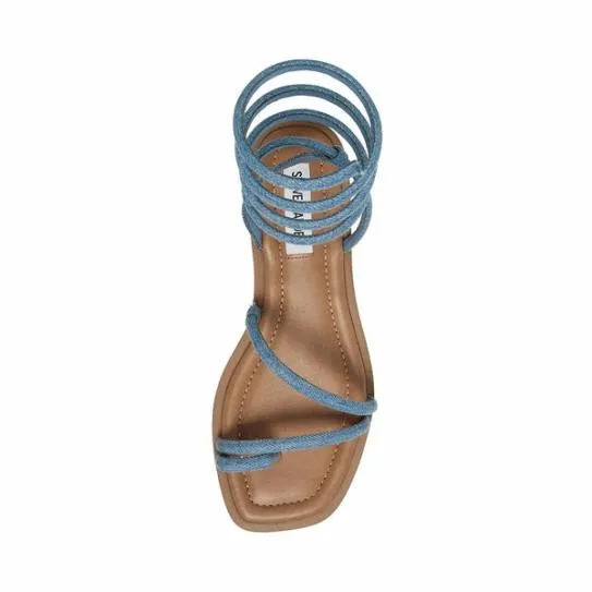 Women ANTELLE DENIM FABRIC Denim Fabric Steve Madden Sandals Women ANTELLE DENIM FABRIC Denim Fabric Steve Madden Sandals