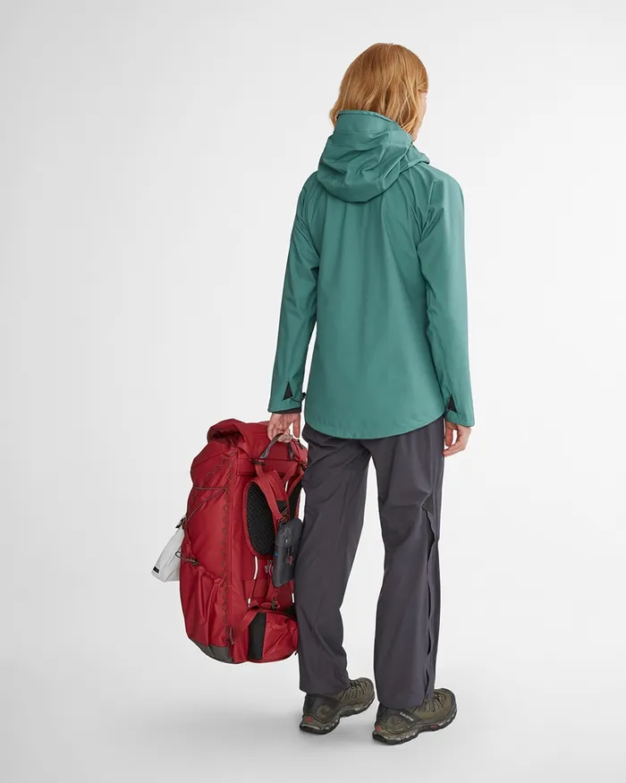 Women Asynja Lightweight Cutan Jacket Brush Green Klttermusen Waterproof Jackets