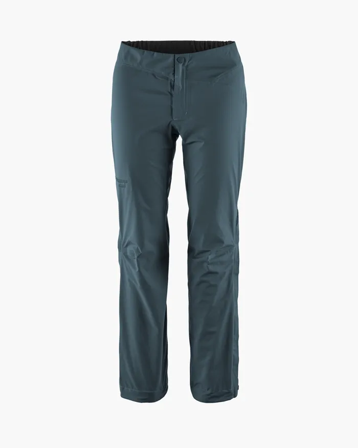 Women Asynja Lightweight Cutan Pants Midnight Blue Klttermusen Waterproof Pants