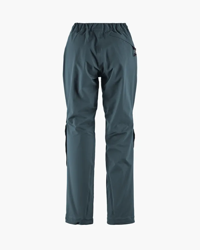 Women Asynja Lightweight Cutan Pants Midnight Blue Klttermusen Waterproof Pants