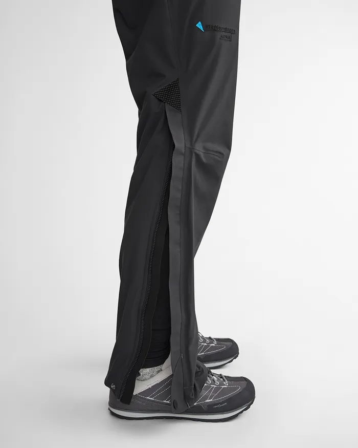 Women Asynja Lightweight Cutan Pants Midnight Blue Klttermusen Waterproof Pants