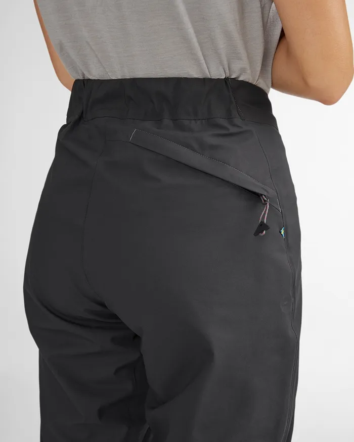 Women Asynja Lightweight Cutan Pants Midnight Blue Klttermusen Waterproof Pants