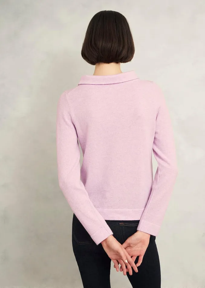 Women Audrey Wool Cashmere Jumper Candy Marl Hobbs Jumpers and Cardigans