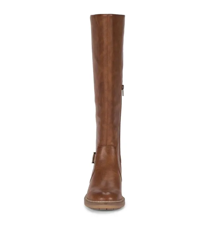 Women Autumn Riding Boot Cognac Baretraps Knee High Boots