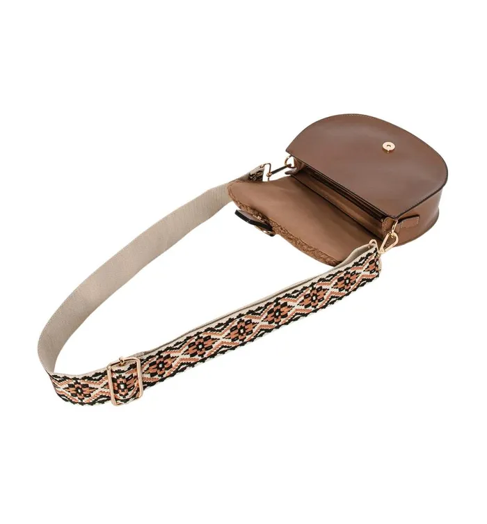 Women Bag With Bold Strap 8211 Camel Promod Bags Women Bag With Bold Strap 8211 Camel Promod Bags