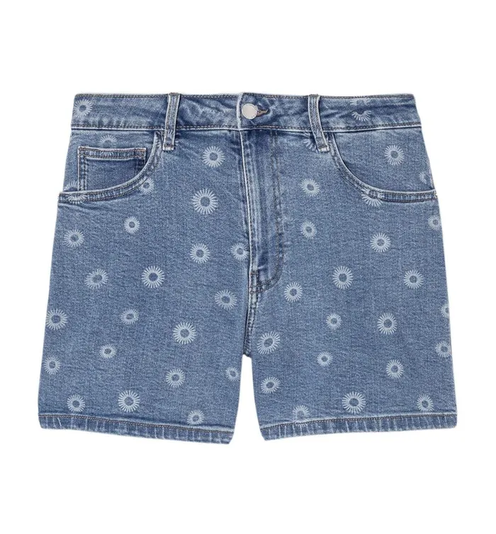 Women Bandana Denim Shorts 8211 Denim Promod Shorts Women Bandana Denim Shorts 8211 Denim Promod Shorts