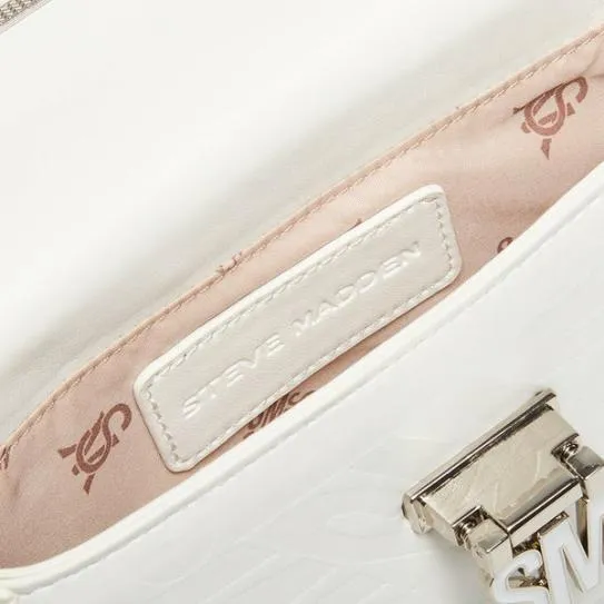 Women BCOASTER WHITE White Steve Madden Crossbody Bags