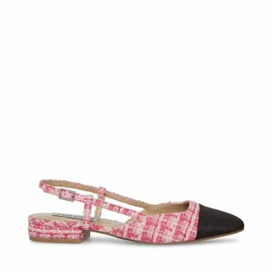 Women BELINDA PINK MULTI Pink Multi Steve Madden Loafers and Flats