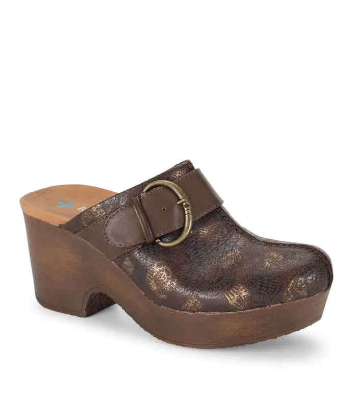 Women Belita Clog Dark Brown Baretraps Clogs and Mules