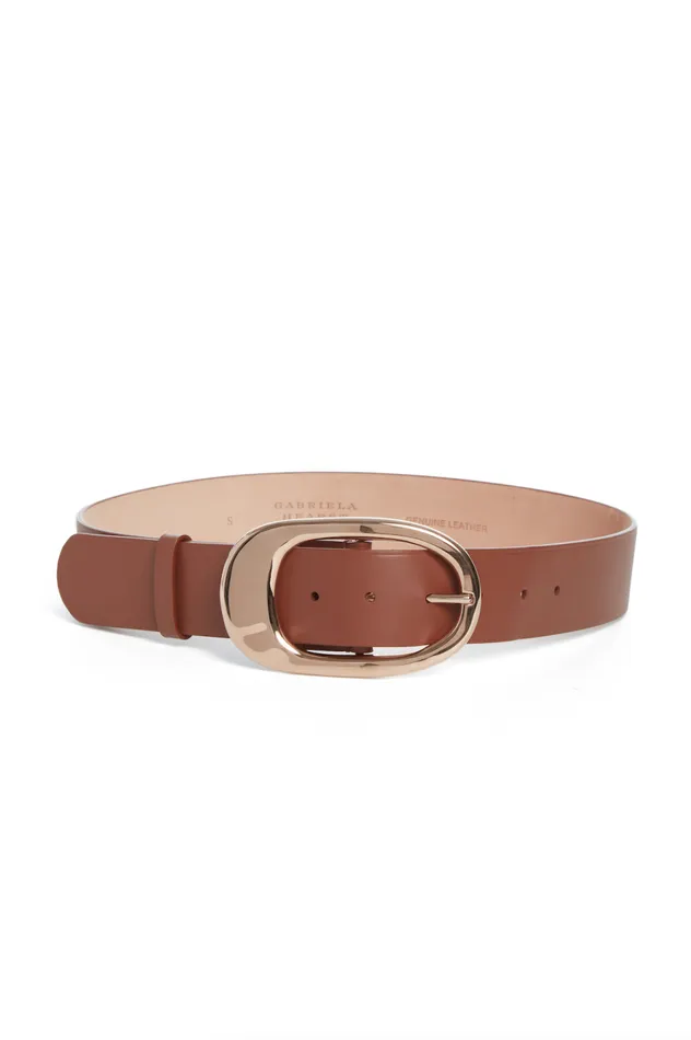 Women Belts Gabriela Hearst Lozewce Belt In Cognac Leather
