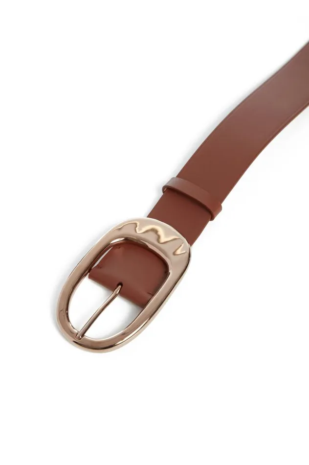 Women Belts Gabriela Hearst Lozewce Belt In Cognac Leather