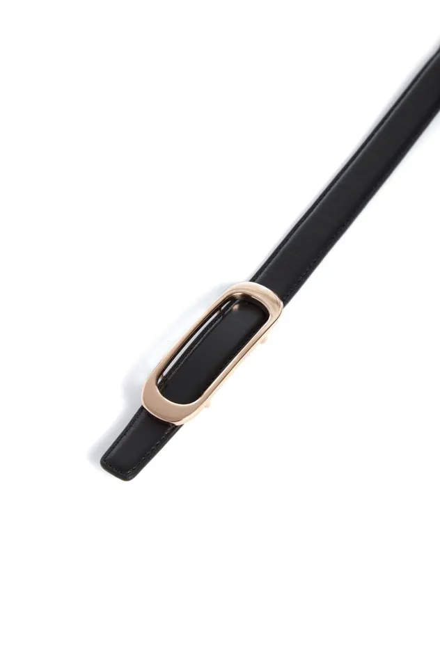 Women Belts Gabriela Hearst Timon Belt In Black Leather
