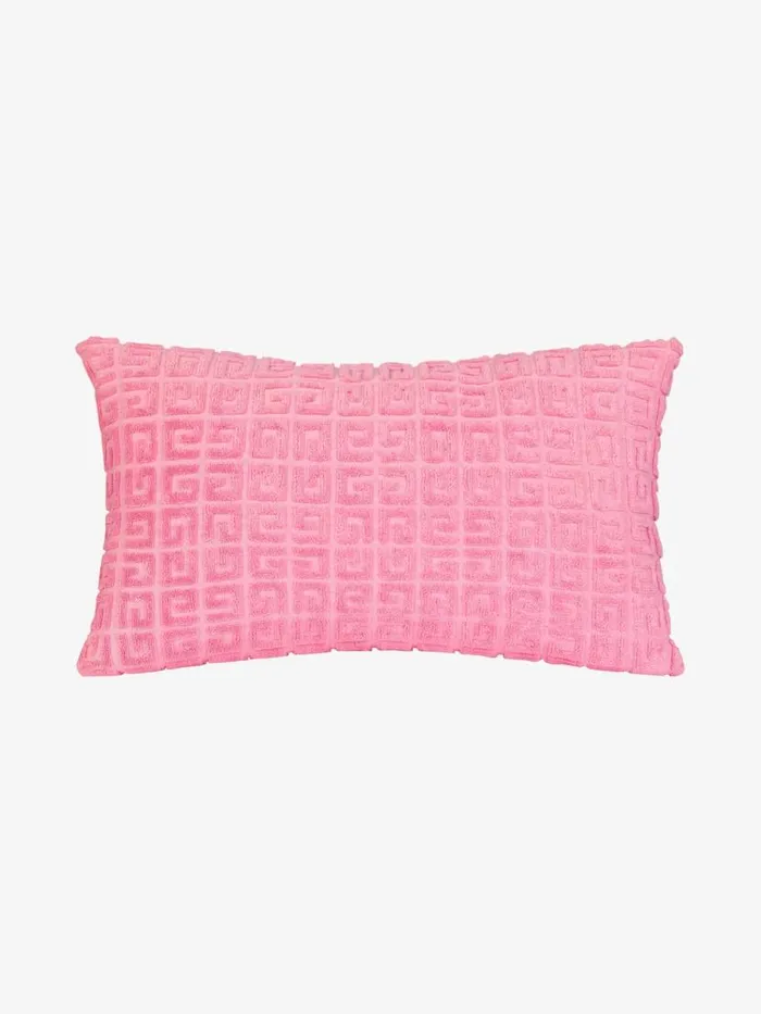 Women Belts Givenchy Beach Pillow In 4G Cotton Towelling Jacquard Old Pink