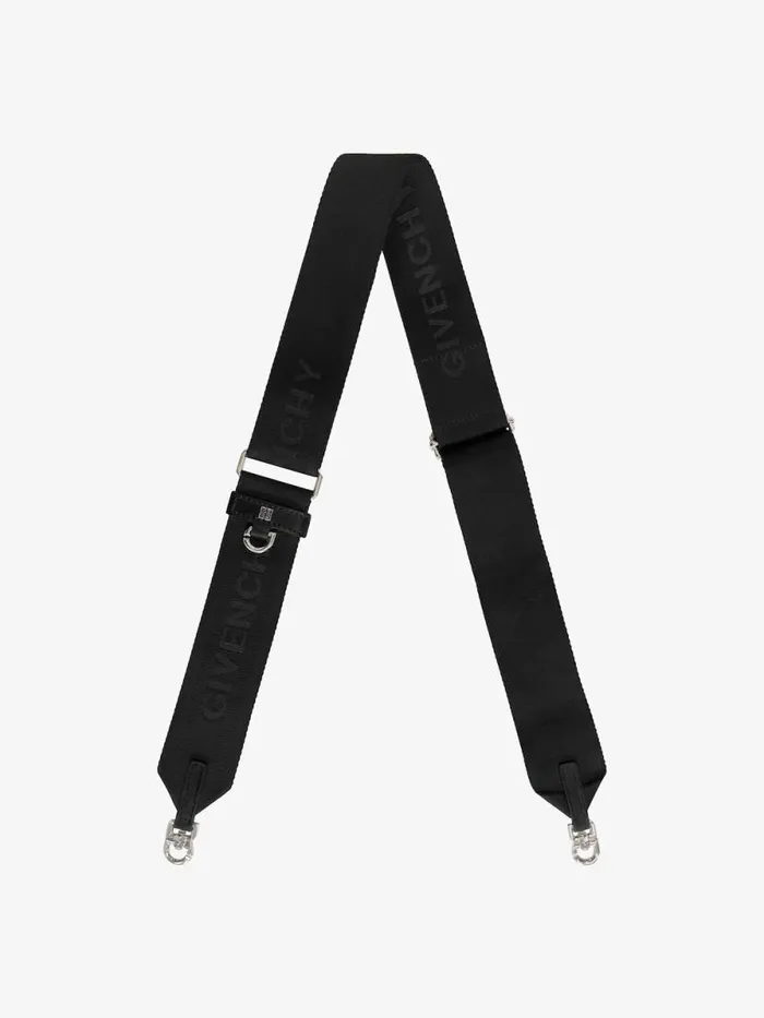 Women Belts Givenchy GIVENCHY Strap In Webbing Black