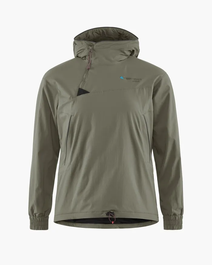 Women Bestla WindProtecting Anorak Dusty Green Klttermusen Wind Resistant Jackets