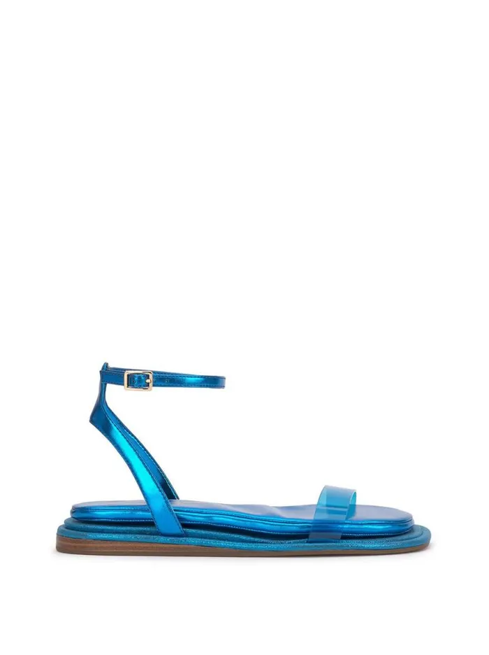 Women Betania Sandal In Blue Jessica Simpson Flats