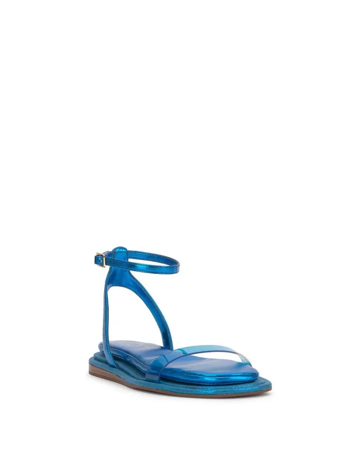 Women Betania Sandal In Blue Jessica Simpson Flats