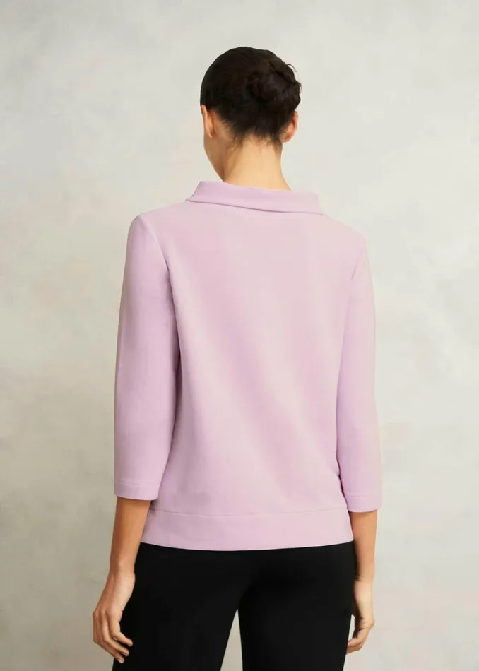 Women Betsy Textured Top Dusted Pink Hobbs Tops
