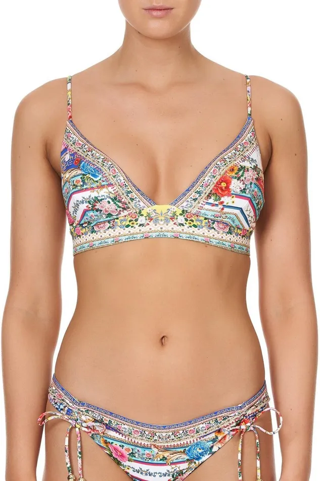 Women Bikinis Camilla Lace Back Tri Bra Party In The Palace