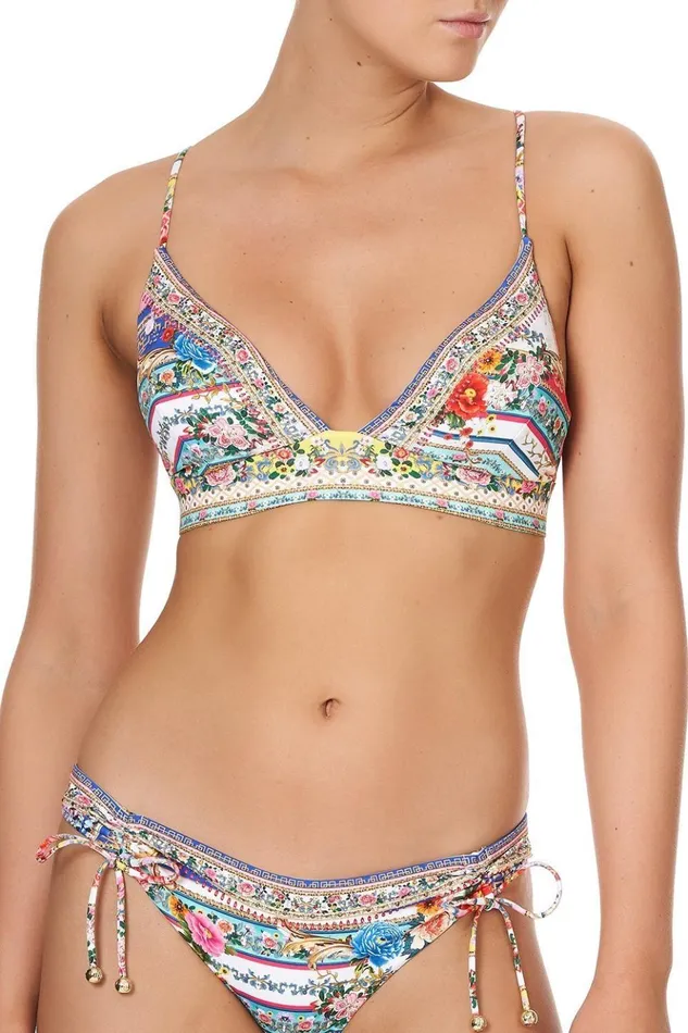 Women Bikinis Camilla Lace Back Tri Bra Party In The Palace