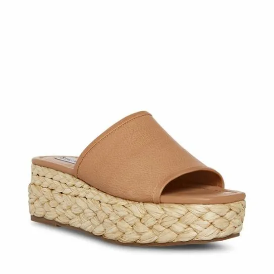 Women BRAIDEN TAN LEATHER Tan Leather Steve Madden Sandals Women BRAIDEN TAN LEATHER Tan Leather Steve Madden Sandals