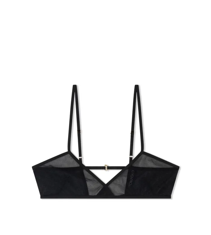 Women Bras Tom Ford Stretch Tulle Bra Black