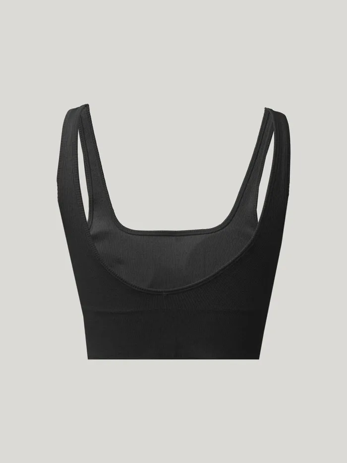 Women Bras Wolford Shaping Athleisure Crop Top Bra Black