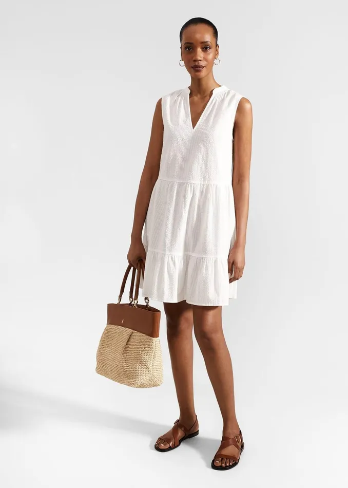 Women Brooke Leather Sandals Tan Hobbs Flats