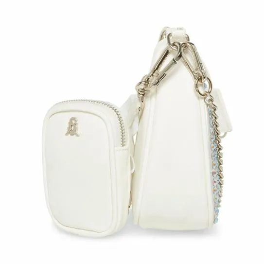 Women BVITAL BLING WHITE White Steve Madden Crossbody Bags
