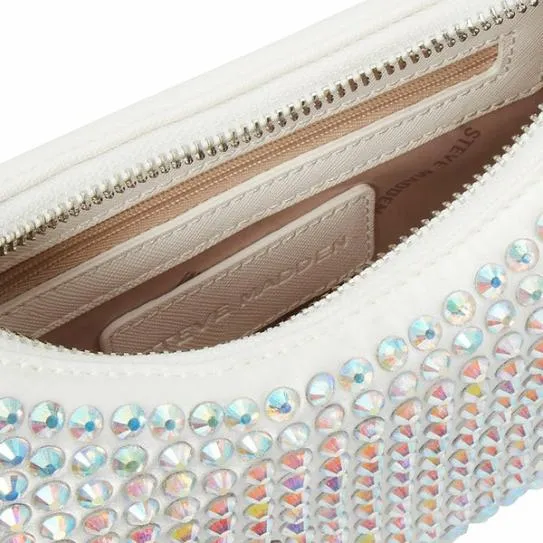 Women BVITAL BLING WHITE White Steve Madden Crossbody Bags