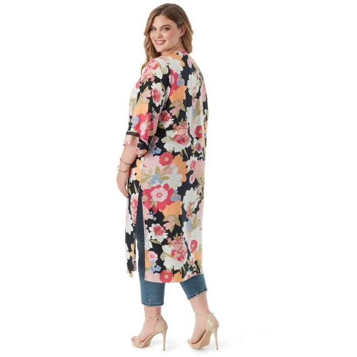 Women Caelan Kimono In Blooms In The Bay Jessica Simpson Jackets Blazers and Kimonos