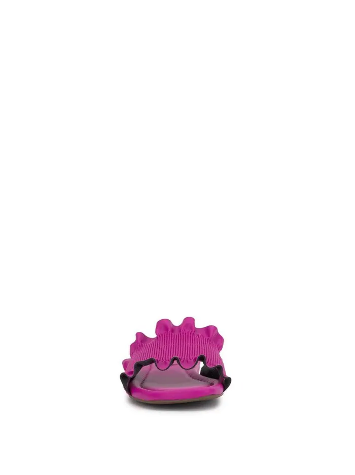 Women Camessa Smocked Sandal In Fuschia Jessica Simpson Flats