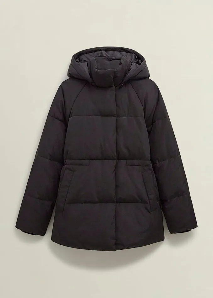 Women Cara Puffer Black Hobbs Coats and Jackets