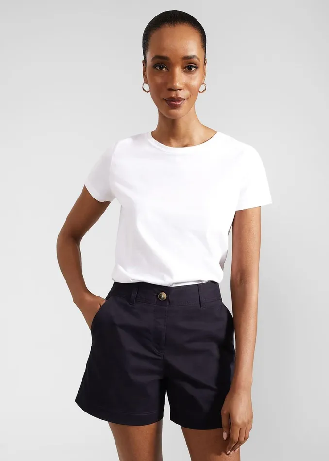 Women Carla Shorts Navy Hobbs Trousers